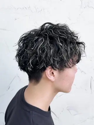 パーマ せき ゆうすけのヘアスタイル