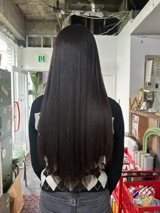 ロング maho/垢抜け カラーパーマのヘアスタイル