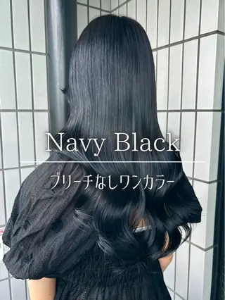 ロング カラー ナチュラルカラー/ ハイトーン AMIのヘアスタイル