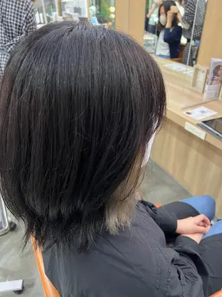 カラー 🌷ショートレイヤー ヘッドスパ🌷鈴木のヘアスタイル