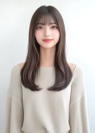 ロング 【レイヤー特化】 ミディアム/深川諒のヘアスタイル