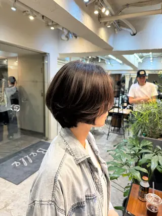 ショート 川口開世 short cutのヘアスタイル