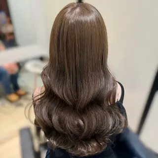 ロング カラー ブリーチなしカラー kana🐱のヘアスタイル