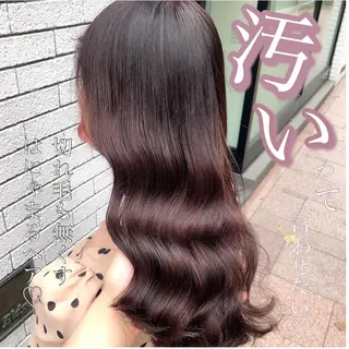 セミロング カラー 縮毛矯正/ 髪質改善/浅見拓哉のヘアスタイル