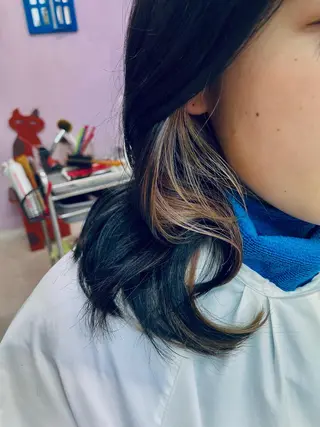 ミディアム 阿出川 雅也のヘアスタイル