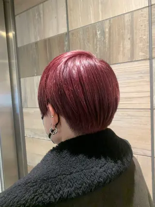 ショート メンズ はまだ まりなのヘアスタイル