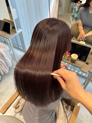 ロング レイヤーカット KAEのヘアスタイル