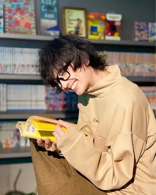ミディアム メンズ 原宿アンリ 山下卓也のヘアスタイル