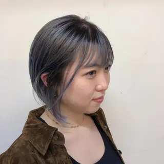 ショート カラー AOI🕊️横浜 メンズ/レイヤーのヘアスタイル