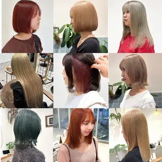 カラー 暖色カラー/ 透明感カラー/セイナのヘアスタイル
