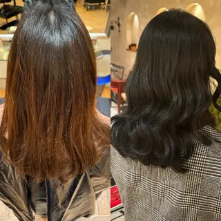 カラー 北島 菜々美のヘアスタイル