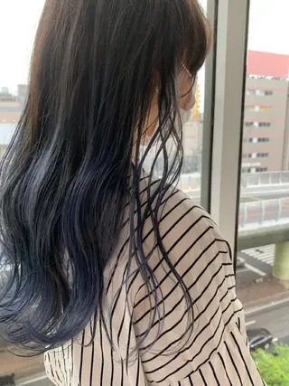 ロング カラー LUXBE LUCEのヘアスタイル