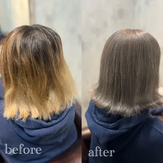 ミディアム ⚜髪質改善東京 エリア1🏅マコト⚜のヘアスタイル