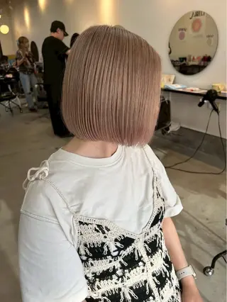 ショート カラー LUCK ユナのヘアスタイル