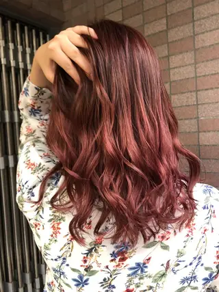 セミロング 縮毛矯正の達人 ☆ 松本のヘアスタイル