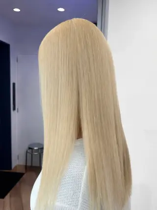 ロング ブリーチ透明感カラー 🍀mizuki🍀のヘアスタイル