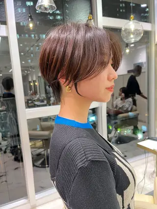 ショート 襟足でお悩みの方✂︎ くびれ職人ハシモトのヘアスタイル