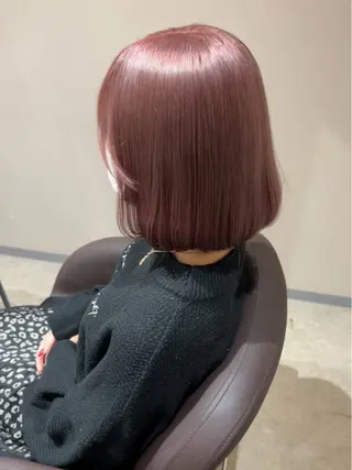 ショート 🩷髪質改善カラー 🩷レイヤー･ボブのヘアスタイル