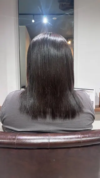 ミディアム 海老名駅🫧トレンド カラー🫧橋本小雪のヘアスタイル