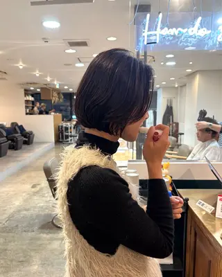 ショート カラー 高山 鳳成のヘアスタイル
