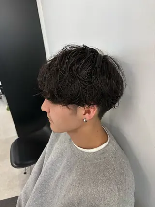 パーマ メンズ メンズパーマ/カラー /店長コハシ◎のヘアスタイル