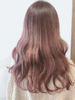 ロング やました りなのヘアスタイル