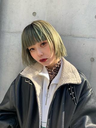 カラー 重松 丈博のヘアスタイル