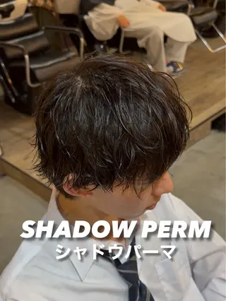 ショート パーマ メンズ 縮毛矯正/ツイスパ /ショート/結希のヘアスタイル