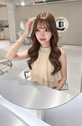 ロング レイヤーカット🫧 🎀Tomoka🎀のヘアスタイル