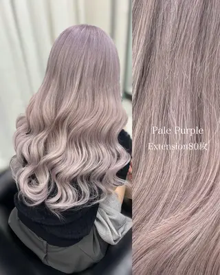 ロング カラー エクステ/ハイトーン /モデル募集中🖤のヘアスタイル