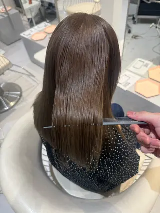 セミロング カラー 💎透明感カラー特化 💎TAISEIのヘアスタイル