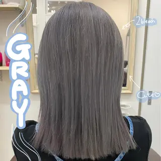 セミロング MIZUKI 〰️🤍のヘアスタイル