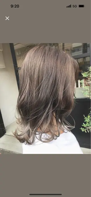ミディアム カラー SOLAS 緑地公園店のヘアスタイル