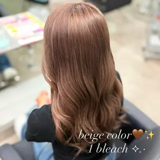 セミロング カラー miyu ✧のヘアスタイル