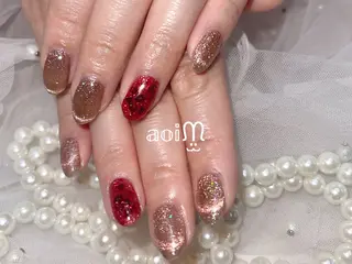 ネイル 葵うさぎ AIのネイルデザイン