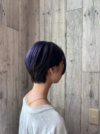 ショート カラー 髙木 雅子のヘアスタイル