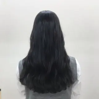 ロング もりたみかこ 美容師お休み中のヘアスタイル