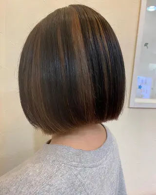 ショート カラー justbeauty CiNQのヘアスタイル