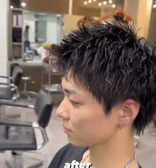 ショート 💈メンズパーマ特化 金子温貴💈のヘアスタイル
