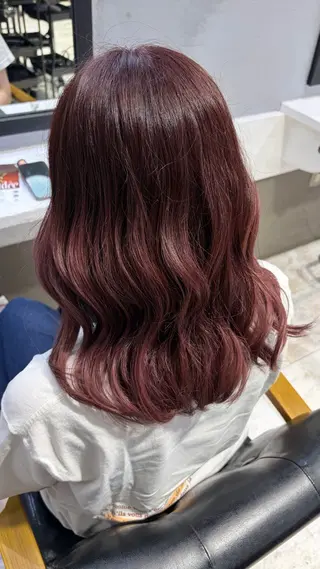 カラー GiseL あいりのヘアスタイル