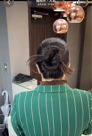 ヘアアレンジ layer/諒伍 /赤み消し/天神のヘアスタイル
