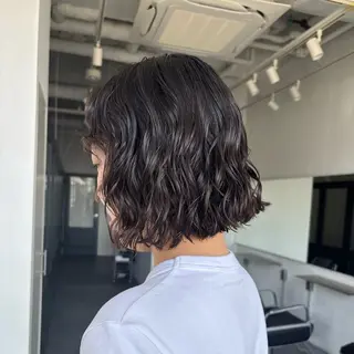 ショート パーマ ハードパーマ Rico💜のヘアスタイル