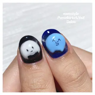ミディアム ネイル 🐾enen style 🐾のネイルデザイン