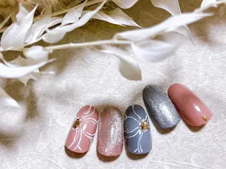 ネイル kiki nail &brow二子玉川のネイルデザイン