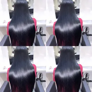 ロング カラー ブリーチなし透明感 カラー🤍ྀིきららのヘアスタイル