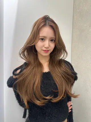 ロング 韓国ヘアメンズ・レデ ィース特化ミクのヘアスタイル