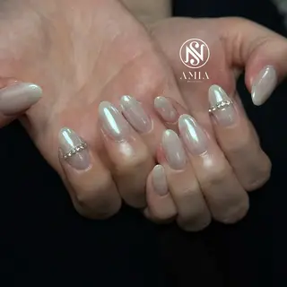 セミロング 🌟AMIA BEAUTY🌟のネイルデザイン
