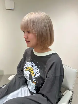 ショート カラー ✳️ スパイラルパー マ/美髪矯正✳️大西のヘアスタイル