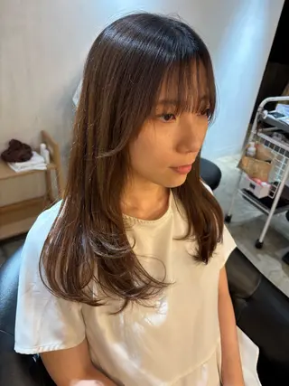 ロング 🌀メンズパーマ🌀 平川海夢のヘアスタイル