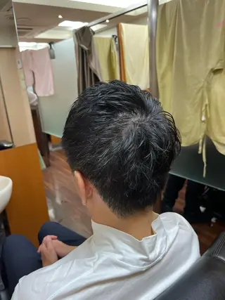 ショート メンズ 工藤 千織のヘアスタイル